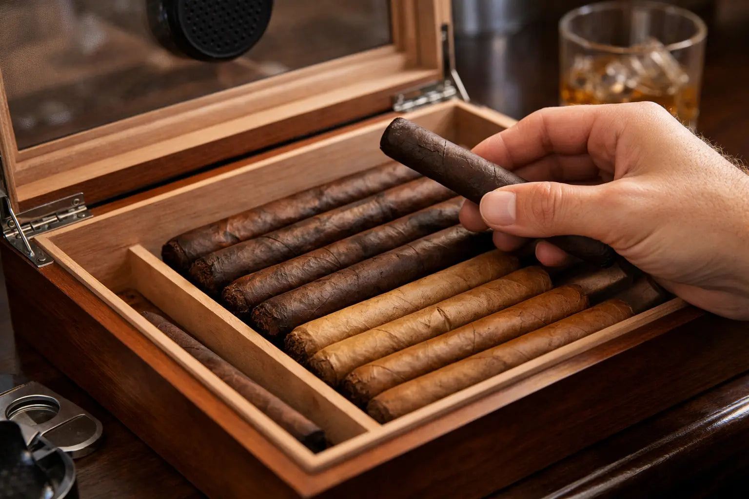 When to Rotate Cigars in a Humidor