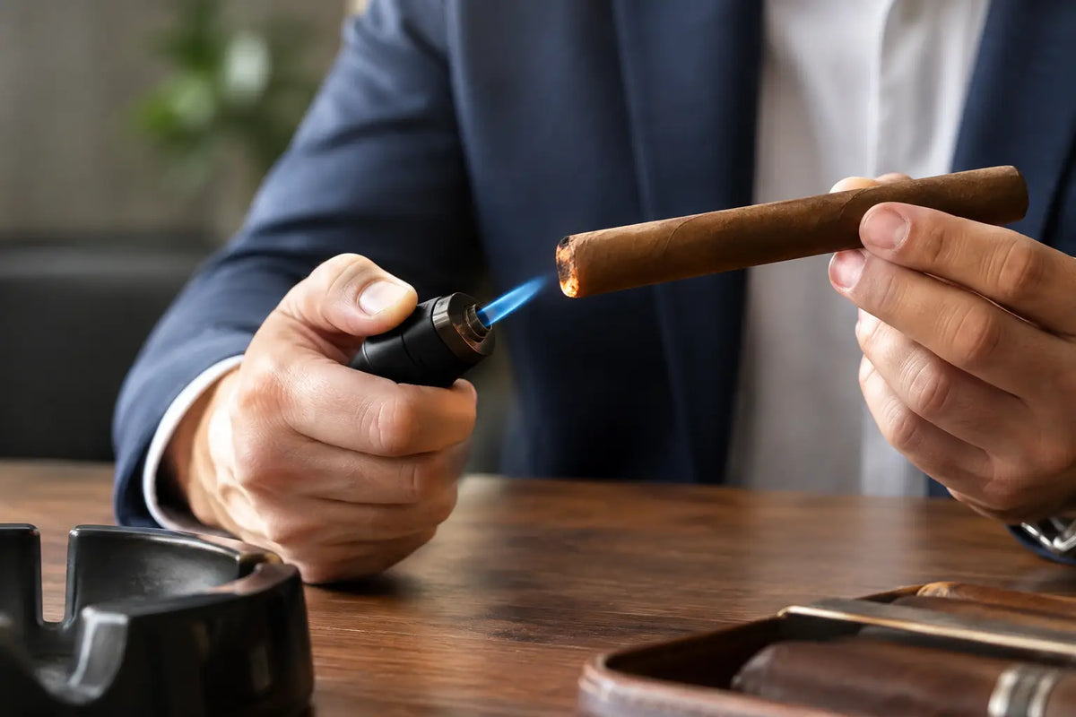 How to Light Cigars Evenly Without Chasing a Burn