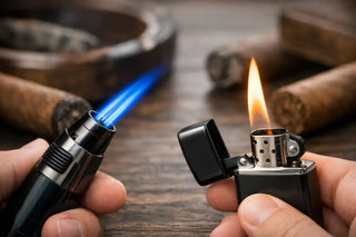 Torch Lighter vs Soft Flame for Better Cigars