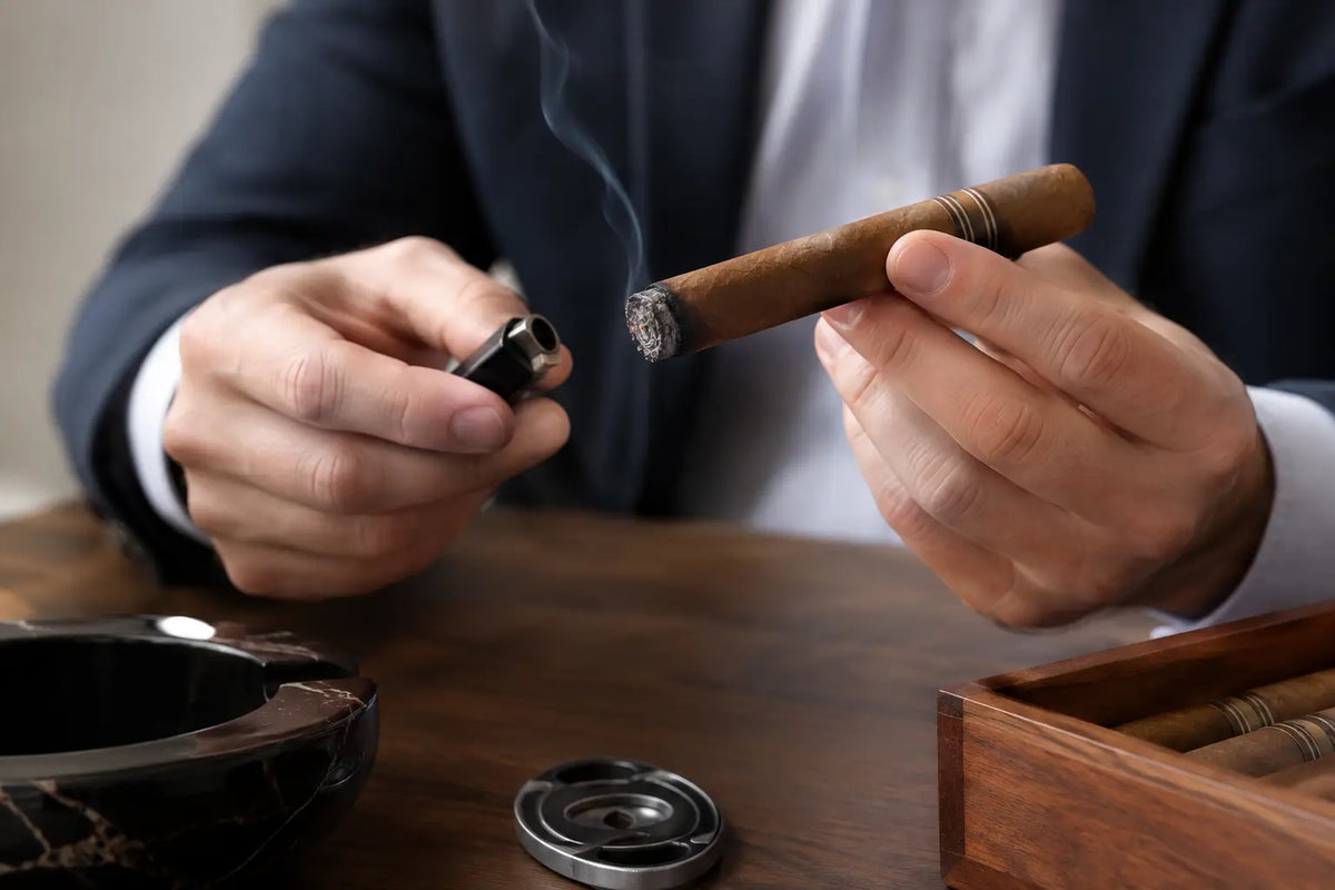 How to Fix Uneven Burn on a Cigar Properly