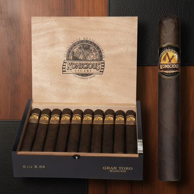 Konscious Cigars Maduro | Box-Pressed Gran Toro 6.5x64 San Andrés