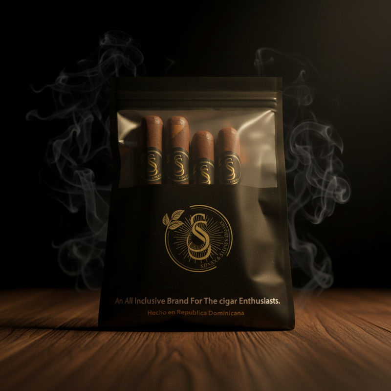 STIXXX and Stones Cigars Sample 4-Pack | Mi Gente & La Esencia Del Amor Toro 6x52