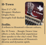 Boogie Down Cigars H-Town - Image 1
