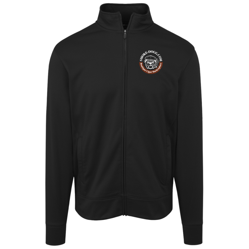 SMOKE_DOGG Sport-Tek Mens Fleece Full-Zip Jacket