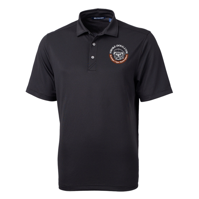 Smoke Dogg Cutter & Buck Mens Virtue Pique Polo