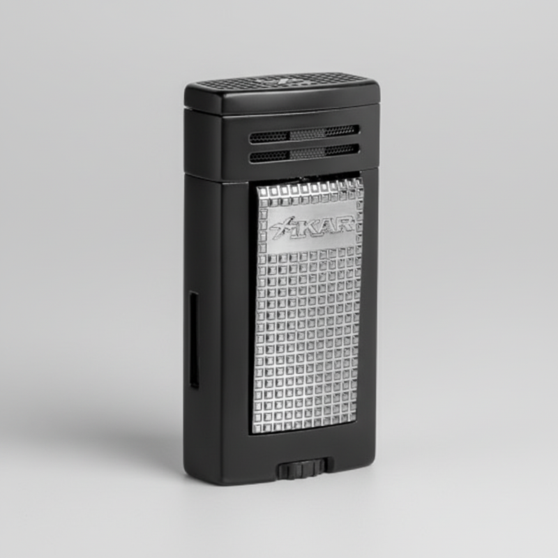 XIKAR Ion Double Jet Cigar Lighter | Wind Resistant | 12,000 ft Altitude Tested