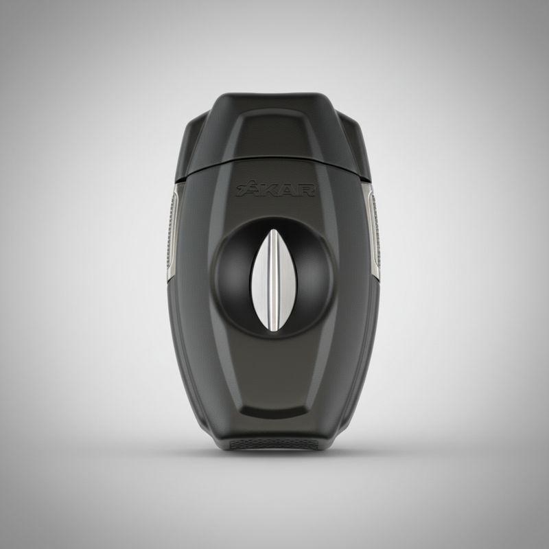 XIKAR VX2 V-Cut Cigar Cutter | Spring-Loaded Deep V-Cut | Up to 70 Ring Gauge