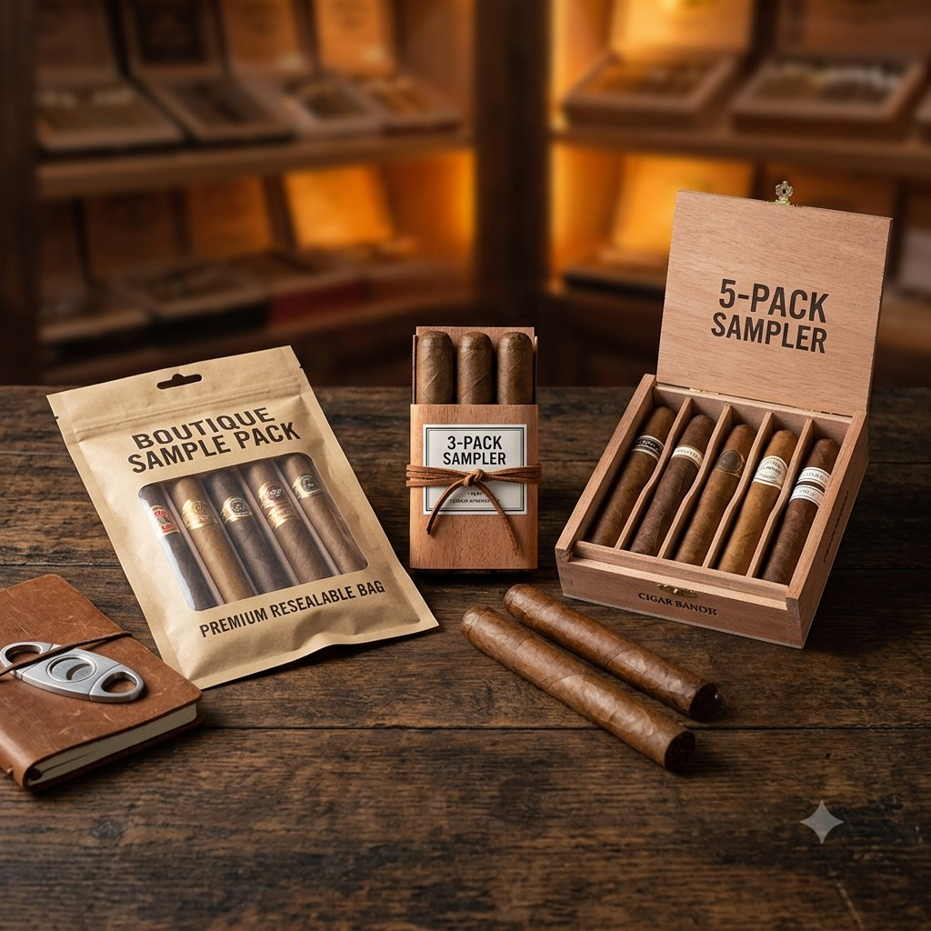 Premium Boutique Cigar Samplers